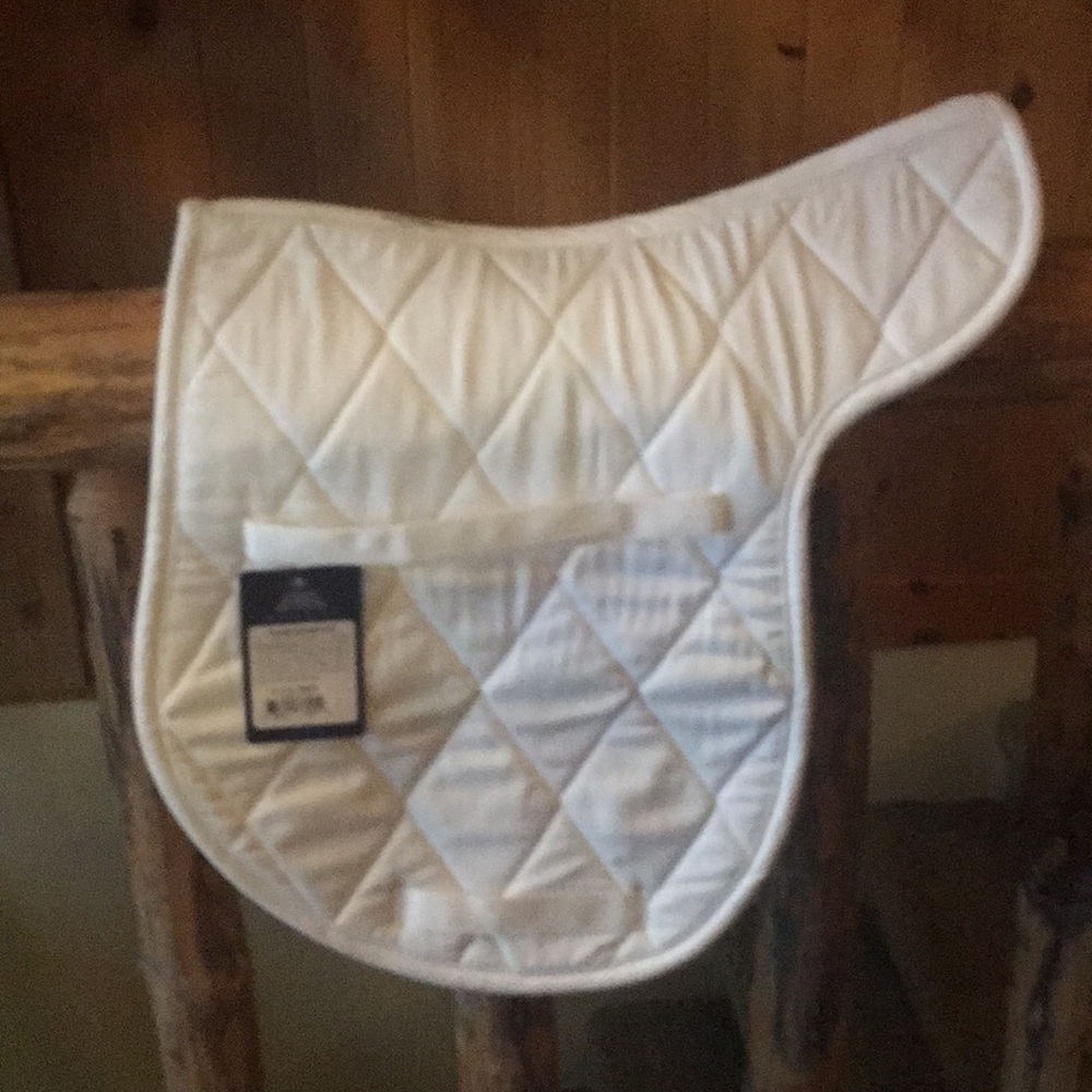 English saddle pad